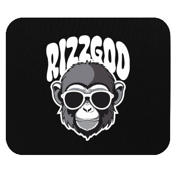 Discover Rizz God – Ultimate Ape Charm Mouse Pads