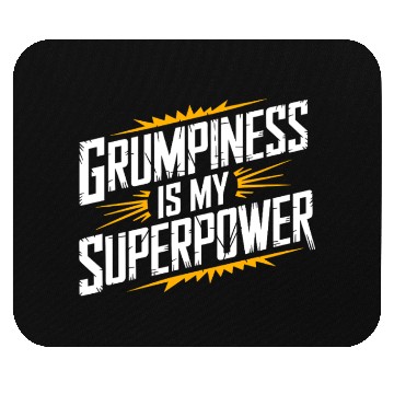 Discover Grumpy Old Man Mouse Pads