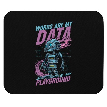Discover Computer Linguist Mouse Pads