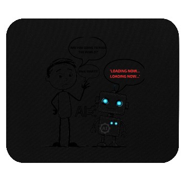 Discover AI Loading... World Domination Mouse Pads