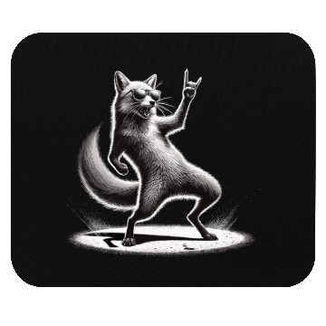 Discover Rocking Fox – Wild & Cool Mouse Pads