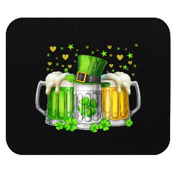 Discover Irish Beer Ireland St Patricks Day Drinking Party Mouse Pads