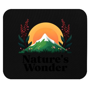 Discover Natures Wonder - Outdoors Hiking - Mountain Sunset Mouse Pads