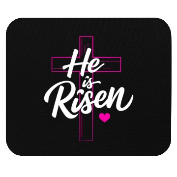 Discover He is Risen Mouse Pads