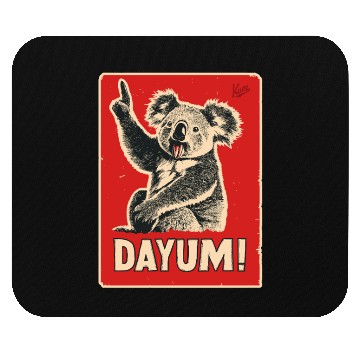 Discover Dayum! – Funny Koala Reaction Mouse Pads