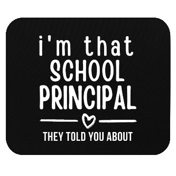Discover School Principal Mouse Pads