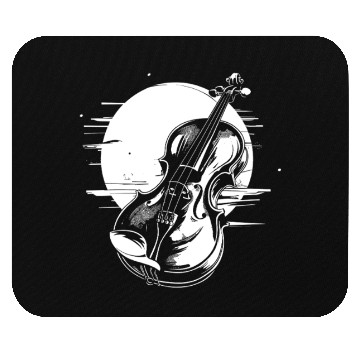 Discover Violin Graphic Mouse Pads