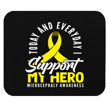 Discover Support My Hero Microcephaly Awareness Mouse Pads