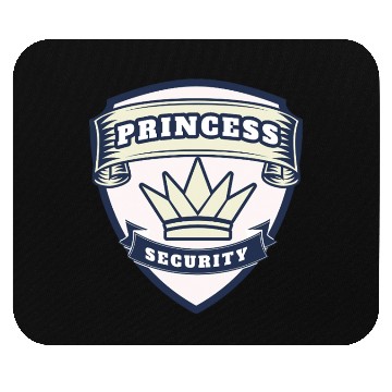 Discover princess security birthday Mouse Pads