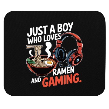 Discover Funny Ramen & Gaming – Gamer Life Mouse Pads