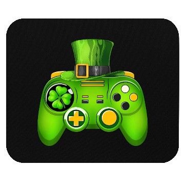 Discover Video Game Controller Irish Gamer St Patricks Day Mouse Pads