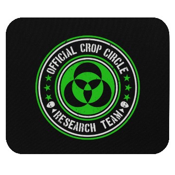 Discover Official Crop Circle Research Team | Alien Message Mouse Pads