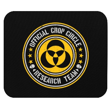 Discover Official Crop Circle Research Team | Alien Message Mouse Pads