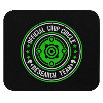 Discover Official Crop Circle Research Team | Alien Message Mouse Pads