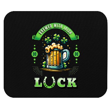 Discover St. Patrick's Beer Mouse Pads