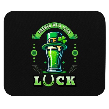 Discover St. Patrick's Beer Mouse Pads