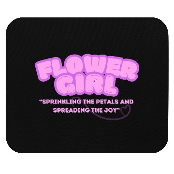 Discover flower girl wedding Mouse Pads