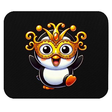 Discover Mardi Gras Penguin Mask Carnival Costume Mouse Pads