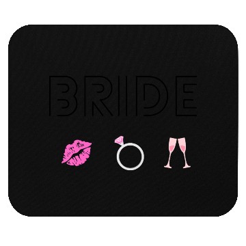 Discover Bride wedding Mouse Pads
