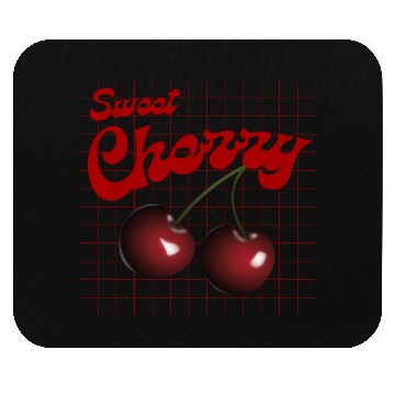 Discover sweet cherry Mouse Pads
