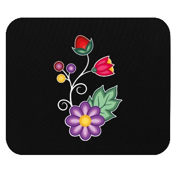 Discover Ojibwe Floral Mouse Pads