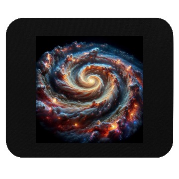 Discover 3d Galaxy Mouse Pads