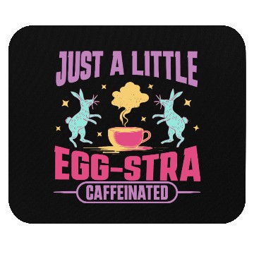 Discover Coffee lover Easter bunny Mouse Pads gift