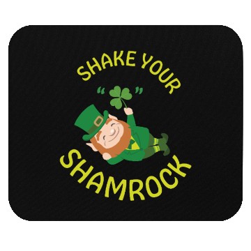 Discover shake your shamrock Mouse Pads