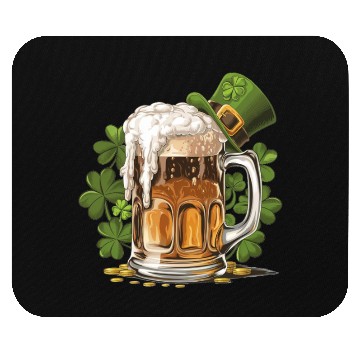 Discover Mug of Beer Saint Patrick s Day Mouse Pads