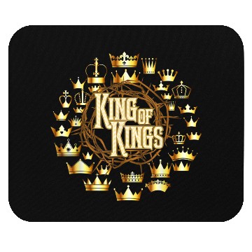 Discover Jesus is The King of Kings Easter Mouse Pads