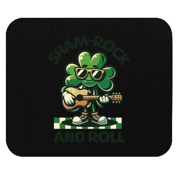 Discover Sham-Rock and Roll Mouse Pads