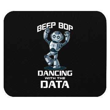Discover AI Robotics Geek Tech Humor Robot Mouse Pads