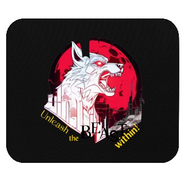 Discover Beast within Mouse Pads