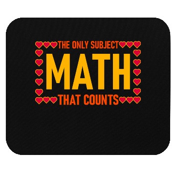 Discover Funny Math Quote for math students Mouse Pads