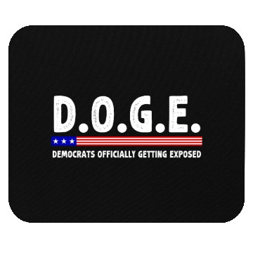 Discover DOGE Democrats Officially Getting Exposed Mouse Pads