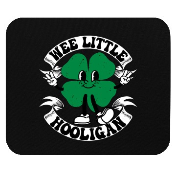 Discover Wee Little Hooligan Cute St. Patrick's Day Irish Mouse Pads