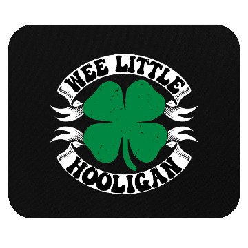 Discover Wee Little Hooligan Cute St. Patrick's Day Irish S Mouse Pads