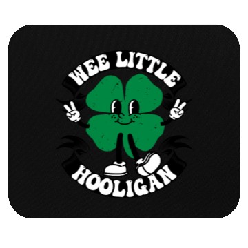 Discover Wee Little Hooligan Cute St. Patrick's Day Irish Mouse Pads