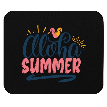 Discover Aloha Summer Mouse Pads