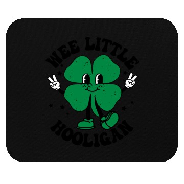 Discover Wee Little Hooligan Cute St. Patrick's Day Irish S Mouse Pads