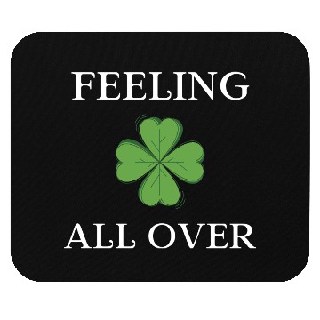 Discover Feeling Clover All Over Mouse Pads