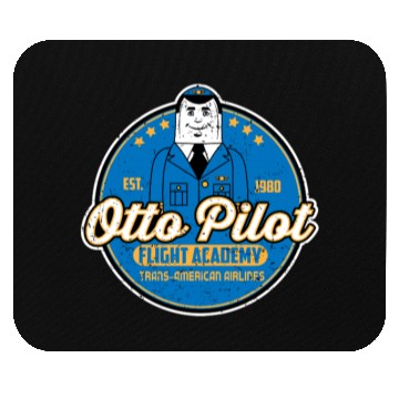 Discover Otto Pilot flight academy Mouse Pads