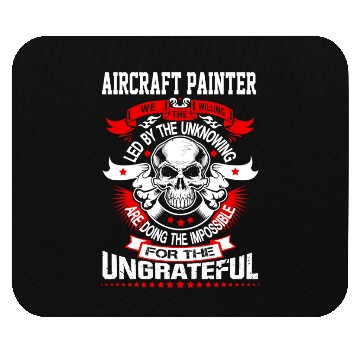 Discover Aircraft Painter Mouse Pads
