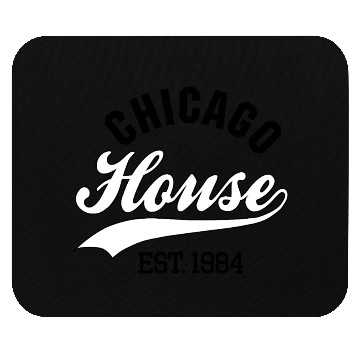 Discover Vintage Chicago House Est 1984 House Party DjIdea Mouse Pads