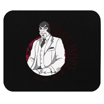 Discover Lucha Libre - Boss Mode Mouse Pads