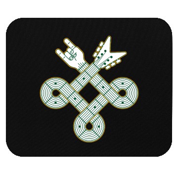 Discover Celtic Knot Guitar | St. Patrick’s Day Mouse Pads