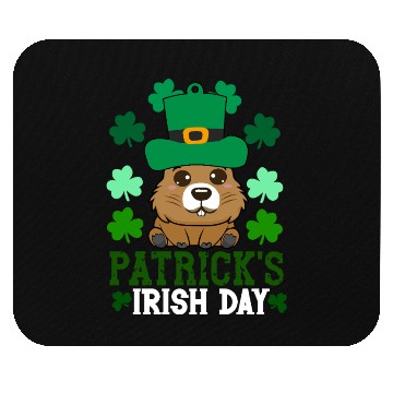 Discover Patrick's day , irish day , capybara Mouse Pads