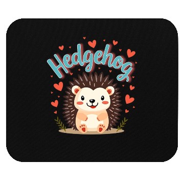 Discover Charming Hedgehog Mouse Pads
