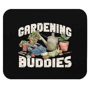 Discover Plant Lover Gardening Besties Mouse Pads