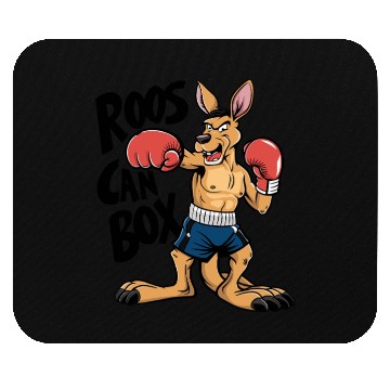 Discover Roos Can Box Kangaroo Boxing Fun for Kangaroo Mouse Pads